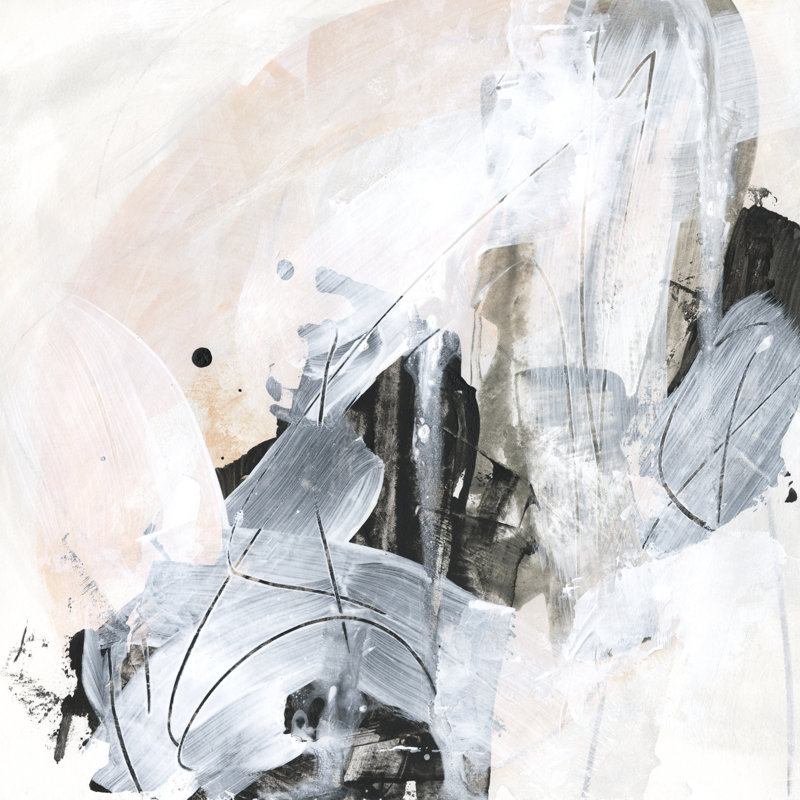 Veiled Formation I by June Erica Vess - Wrapped Canvas Painting, 30cm H x 30cm W