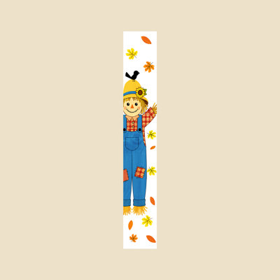 Épouvantail de la récolte à poser sur le porche, 150 cm x 18,5 cm