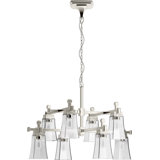 Riff 35 in. Eight-Light Chandelier