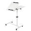 Adjustable Metal Base Computer Desk