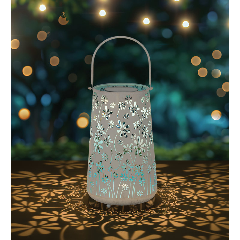 Lanterne solaire pastel ombre - bleu