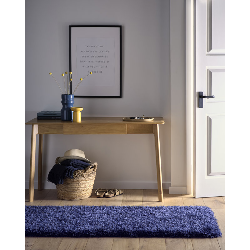 Beahn Solid Colour Machine Tufted Area Rug, Runner 67 x 200cm
