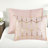 Contemporary Bedding Sets, Metallic Blush Comforter With Decorative Pillows
