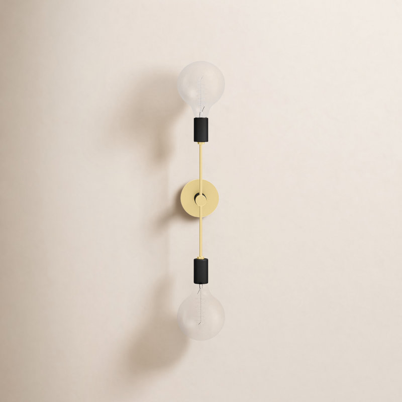 Christopher Armed Sconce, Aged Brass