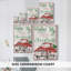 Merry Christmas Red Truck -Gallery Wrapped Cavas-776369958