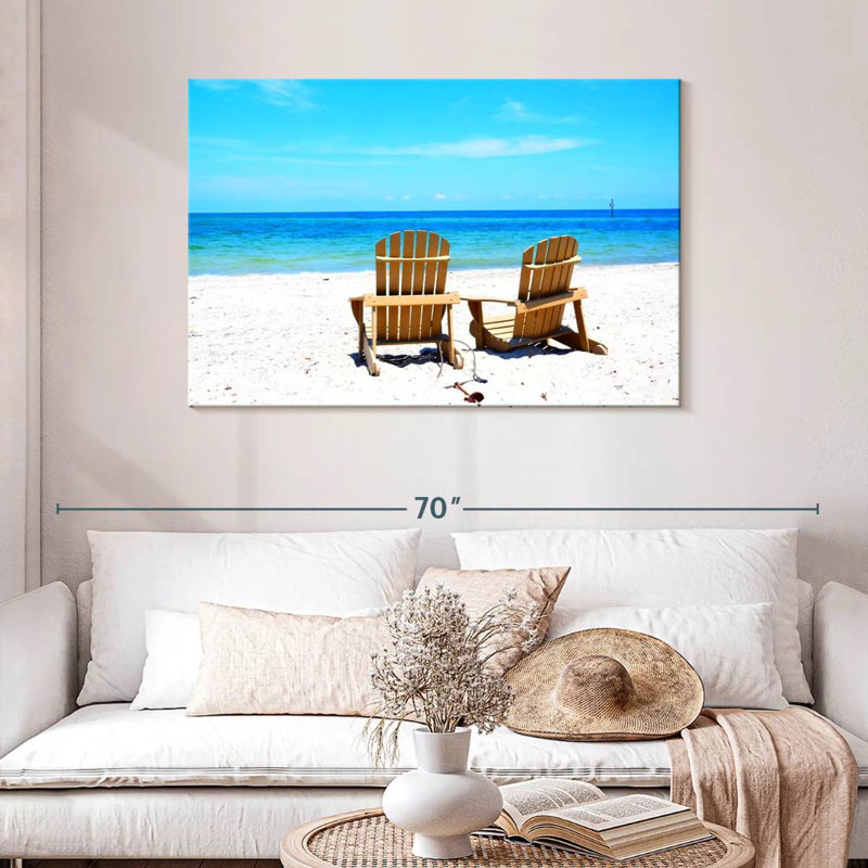 Chaises Miami Gillard, H 30 po x l 45 po
