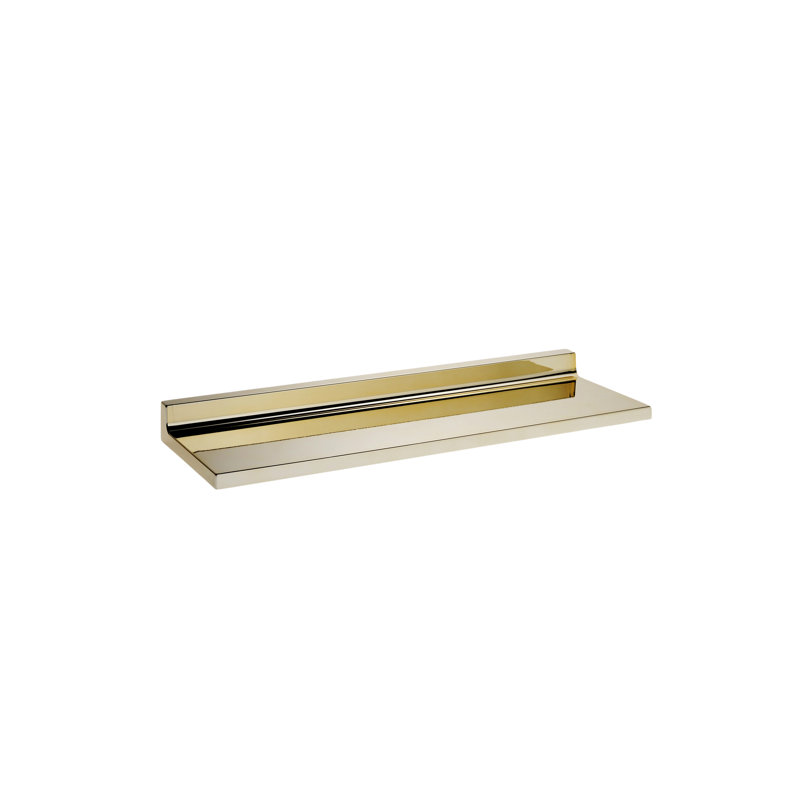 Shelfish Floating Shelf by Ludovica and Roberto Palomba, Gold