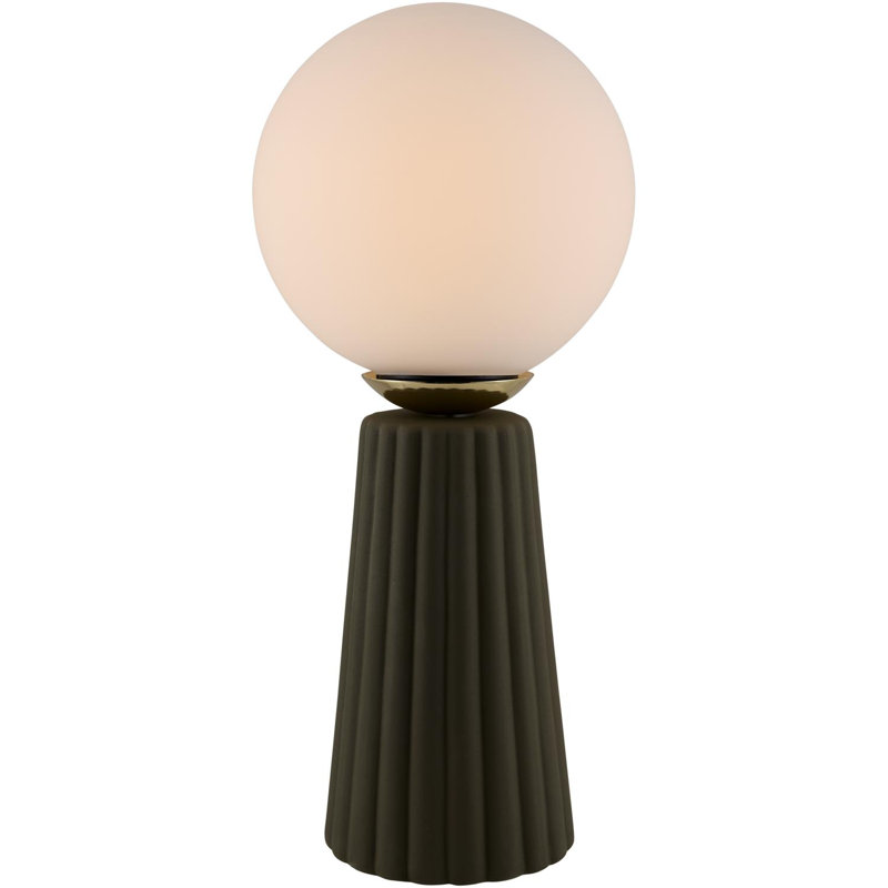 Lampe de table Burkhalter, Vert olive