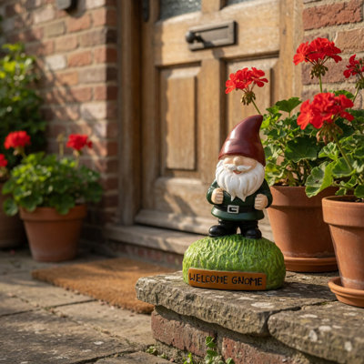 Gnomes Ceramic / Porcelain Garden Statue