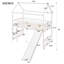 Lit mezzanine simple avec glissade Soild-540097367