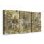 Eco Print I - Ensemble de 3 toiles tendues-359976253