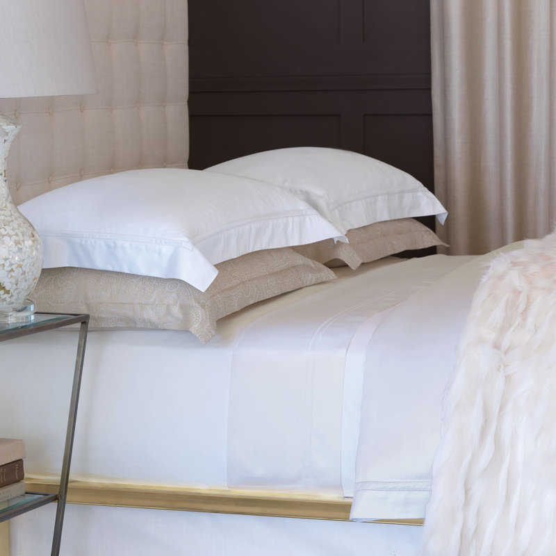 Lusso Sateen Duvet Cover, White, Super King Duvet Cover