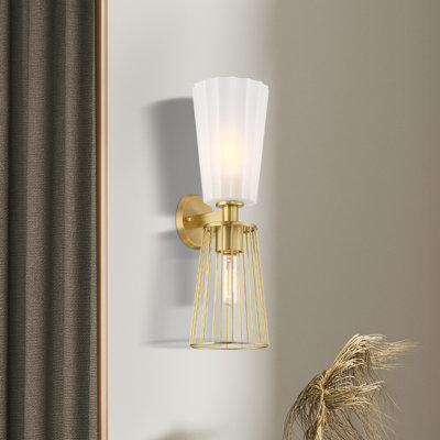 Dontreal Steel Armed Sconce