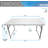 48'' Rectangular Adjustable Banquet Table