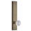 Grandeur Fifth Avenue Tall Plate Privacy with Versailles Crystal Door Knob