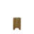 Garcia Light Aspen Brown Nightstand w/LED