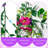 4Pcs Morning Glory Eucalyptus Hanging Flowers-2122448150