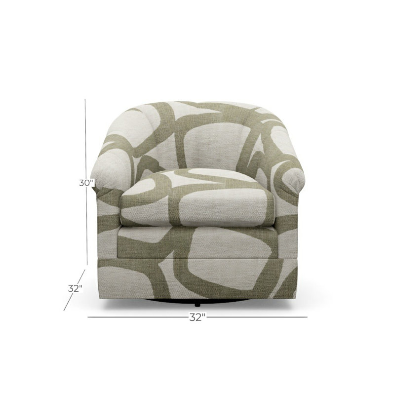 Sophie Swivel Chair, Keegan 225748