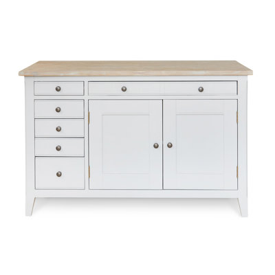 Jamaul Solid Wood Executive Desk