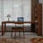 Light-walnut Rectangular Solid Wood desk-1705967445