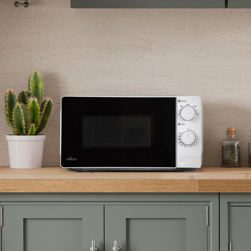 Willow 44.5cm 20m³ L Countertop Microwave, White