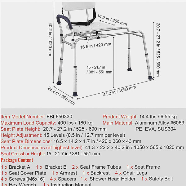 Dimensions du produit