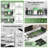 Large Dish Drying Rack Expandable, Stainless Steel Anti Rust Dish Rack