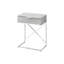 Table d'appoint avec structure en X chromée-127681928-103150545