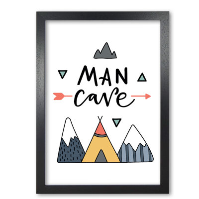 Man Cave Mountains - Print