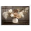  «Boho Bouquet» par Ashley Bradley, art mural en verre acrylique, 24 po x 16 po