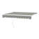Aaronjoshua 2.5m W x 2m D Retractable Patio Awning