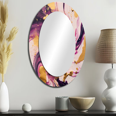Konen - Miroir abstrait en métal
