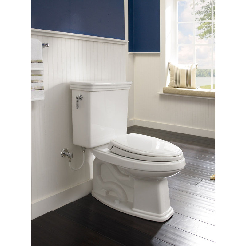 Toto® Eco Promenade® Two-Piece Round 1.28 Gpf Universal Height Toilet With Toilet Seat