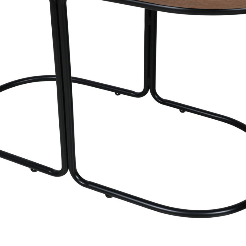 Table basse 3 pièces avec 2 tabourets