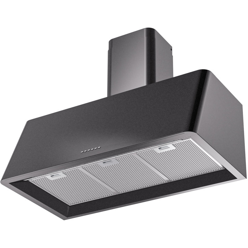 ILVE Nostalgie II 30 in Range Hood, Glossy Black, 30"