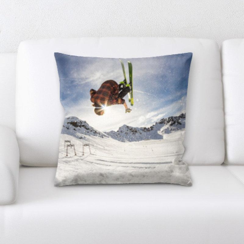 Microsuede Throw Pillow