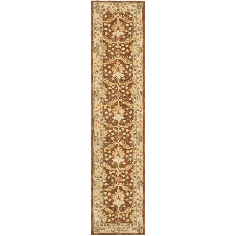 Tingley Hand Tufted Wool Pile Oriental Rug, Runner 2'3" x 14'