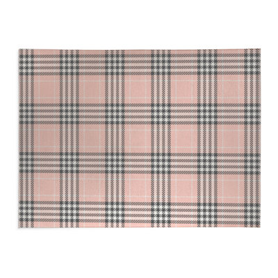 Tapis de bureau à carreaux Christopher
