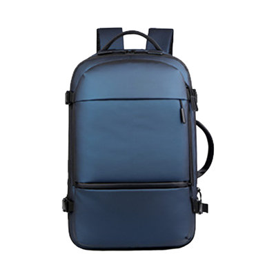 Sac à dos de voyage Sac d'ordinateur à capacité extensible avec port de charge USB Verrou anti-vol imperméable Poches de séparation humides / sèches Sac de transport de fin de semaine