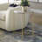 Maggy Marble Top End Table