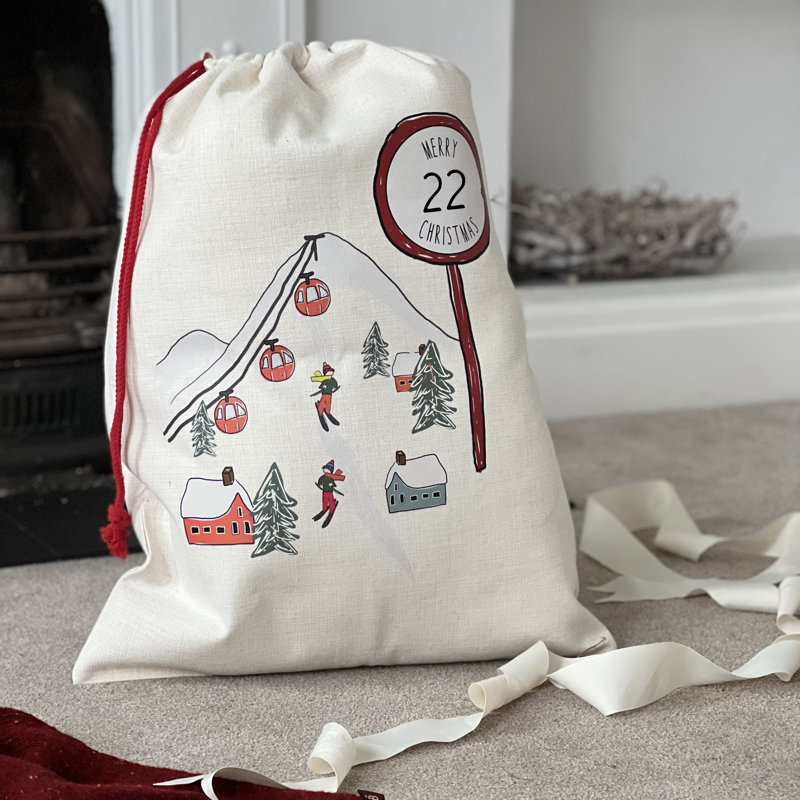 Sky Scene Personalised Santa Sack, Yes