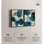 Terra Bound Diptych Canvas Print Blue Abstract Wall Art Set by Art Remedy, Black Frame, 10 x 15-2144131619-2144131631