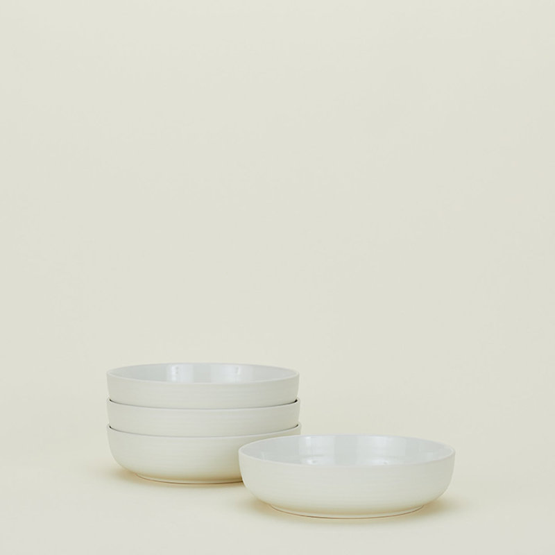 Essential Stoneware Serving Bowl, Bone