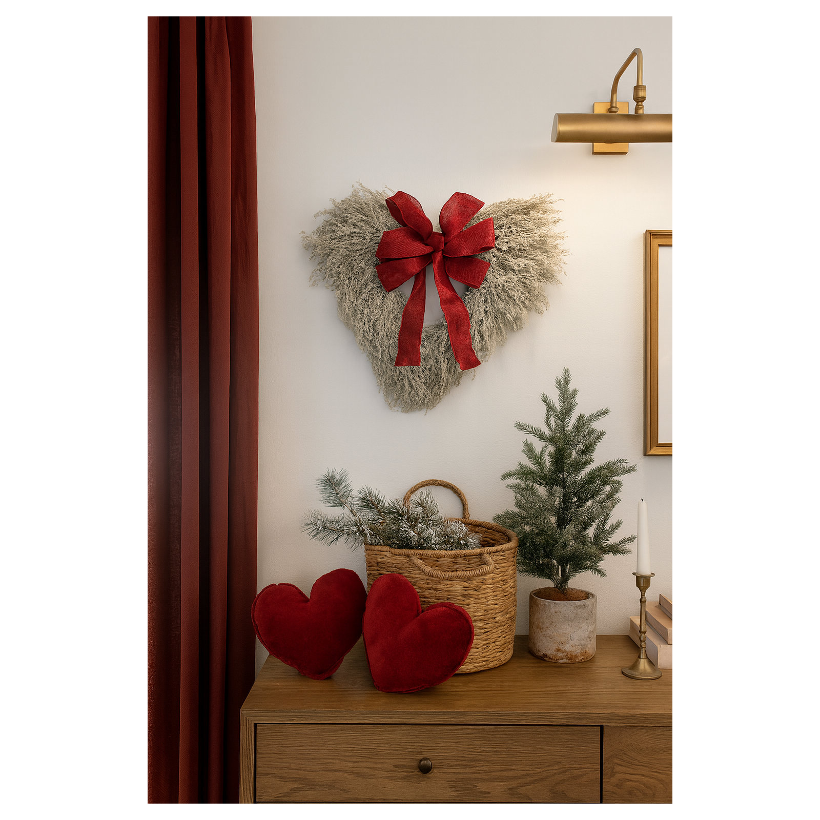 22'' Handcrafted Dried Mixed Assortment Wreath