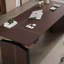 Bureau debout en bois manufacturé Deep Coffee-2020449474