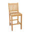 30" Teak Patio Bar Stool