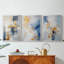 ABSTRACT Series Dxli - Toile tendue avec châssis sur mesure - 3 pièces-559655697-559655699