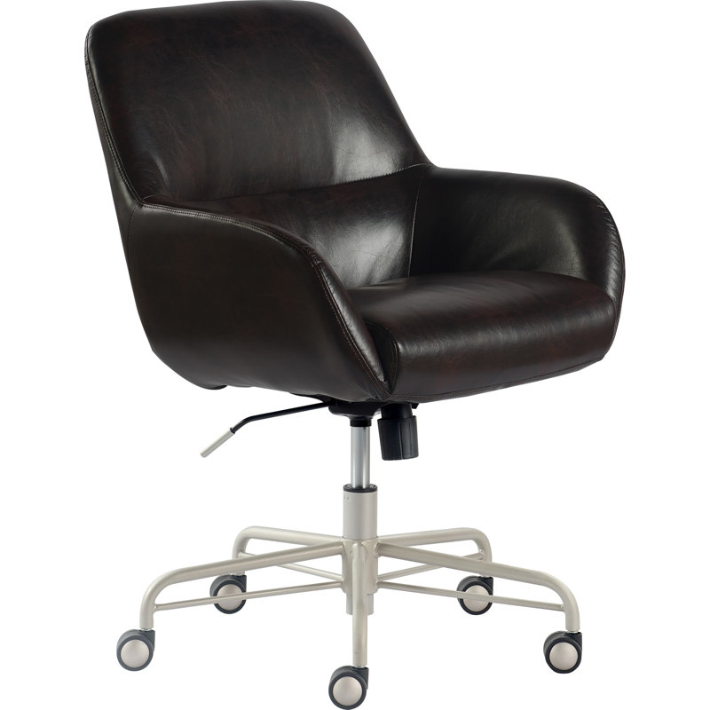 Chaise de bureau Tommy Hilfiger Forester, Marron foncé