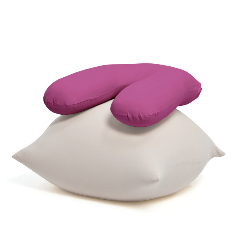 Uli Refillable Bean Bag Set, Pink