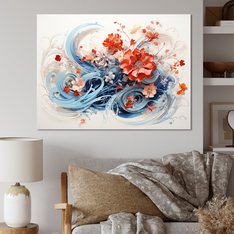 «China Art Calligraphy Essence I» sur toile, Toile tendue, H 24 po x l 32 po x P 1 po